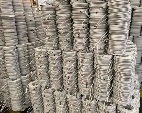 RG6 cable in warehouse
